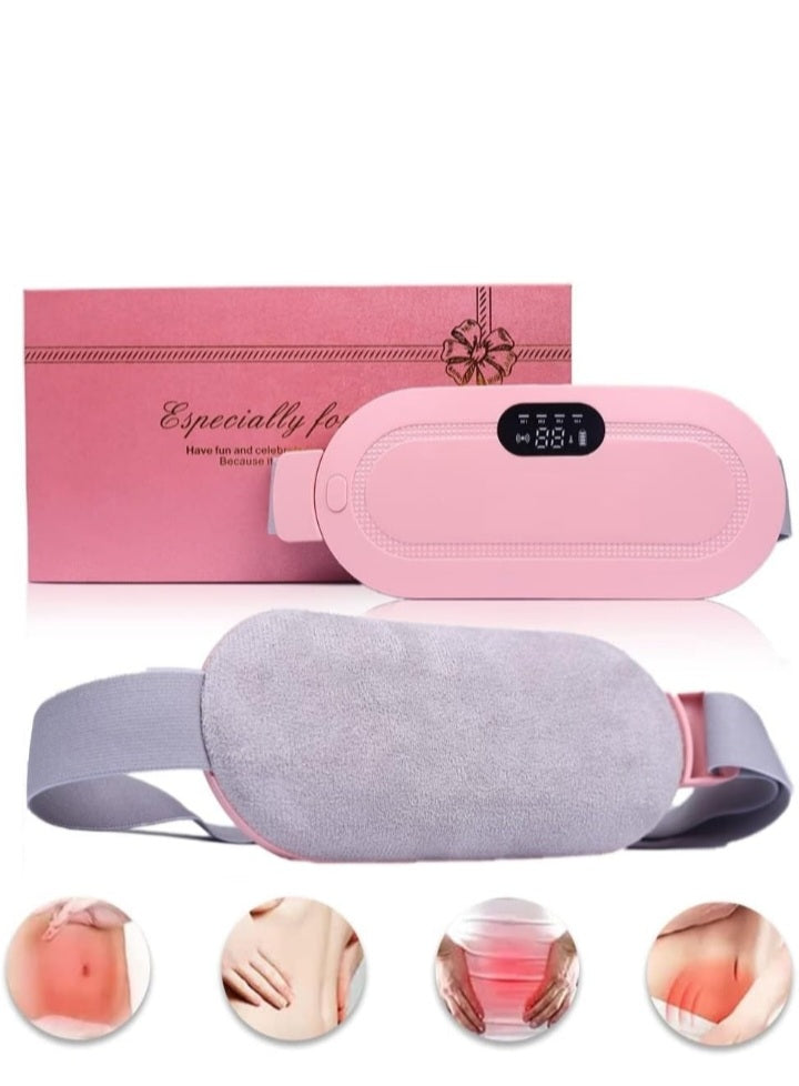 aGIOGIO Portable Cordless Heating Pad for Menstrual Cramps Relief